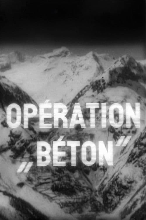 Opération "Béton" (1958) poster