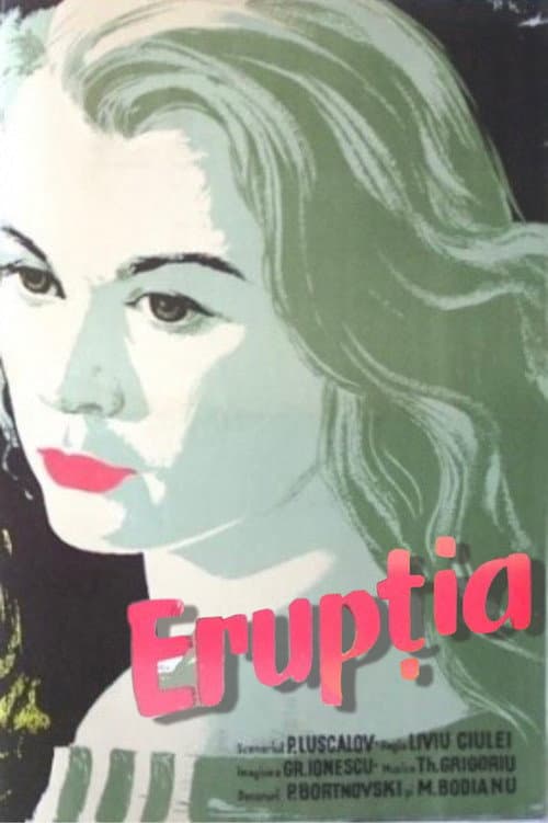 Erupția (1957) poster