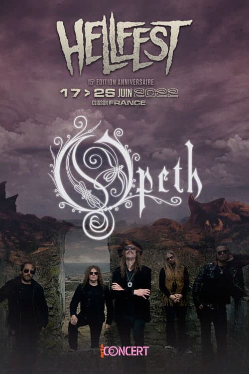 Opeth - Au Hellfest 2022 (2022) poster