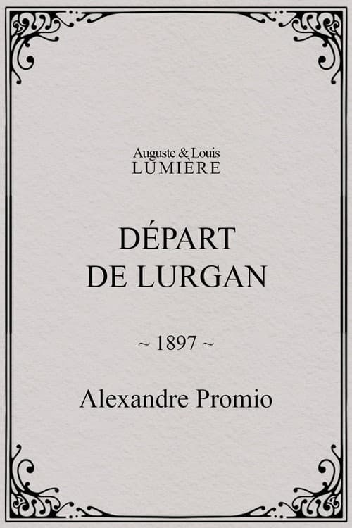 Départ de Lurgan (1897) poster