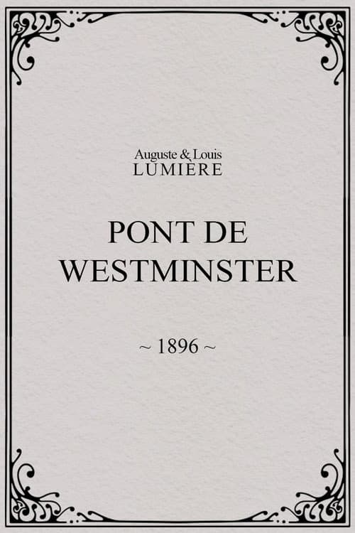 Pont de Westminster (1896) poster