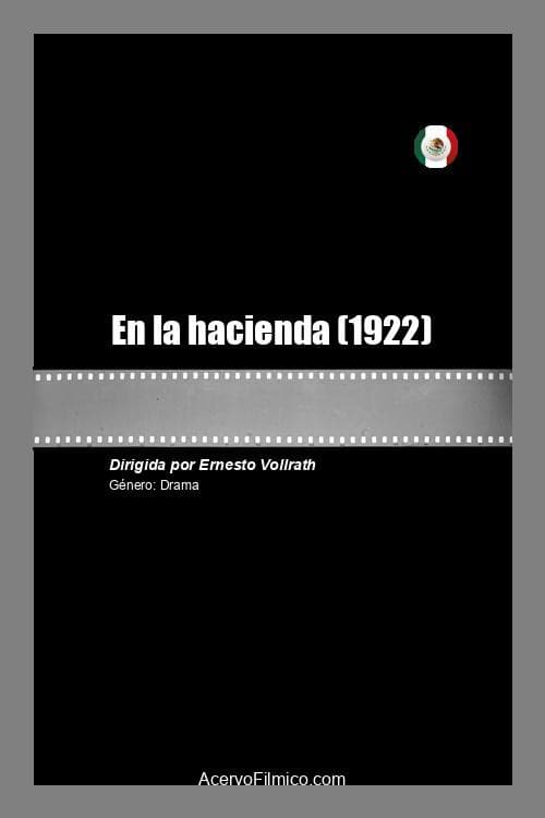 En la hacienda (1922) poster