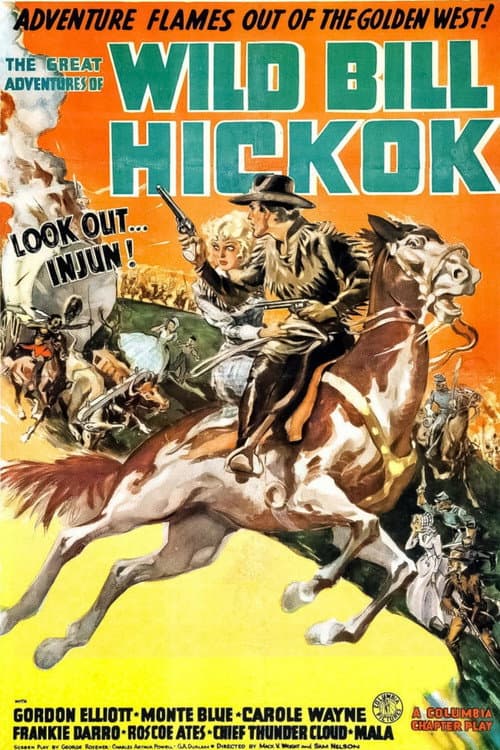 The Great Adventures of Wild Bill Hickok (1938) poster