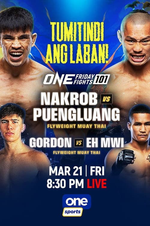 ONE Friday Fights 101: Nakrob vs. Puengluang (2025) poster