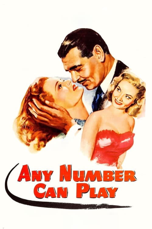 Any Number Can Play (1949) poster