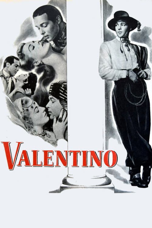 Valentino (1951) poster