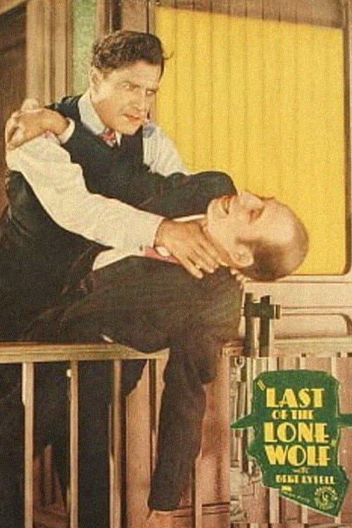 The Last of the Lone Wolf (1930) poster