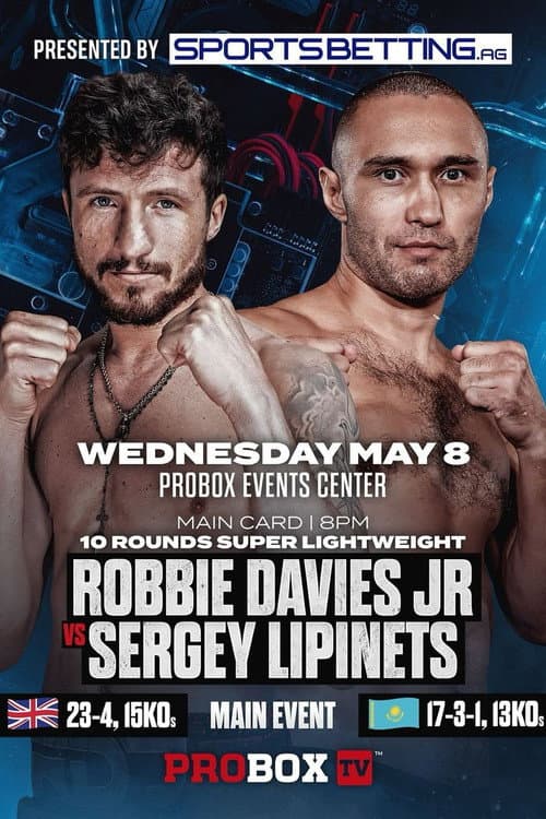 Robbie Davies Jr vs. Sergey Lipinets (2024) poster