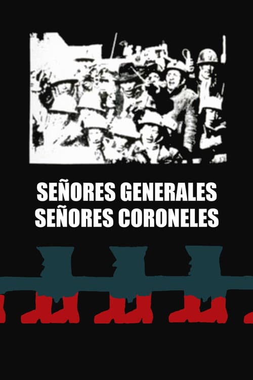 Señores coroneles, señores generales (1976) poster