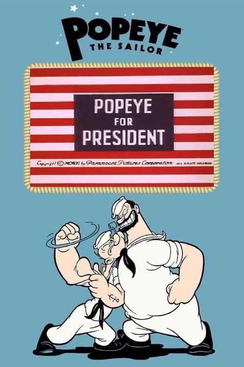 Popeye for President (1956) poster