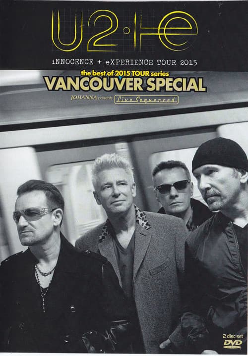 U2 live in Vancouver 2015 (2015) poster