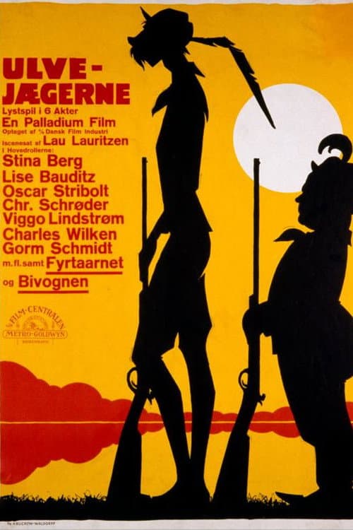 Ulvejægerne (1926) poster
