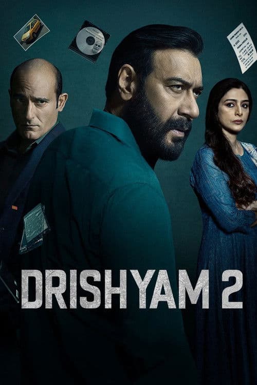 दृश्यम २ (2022) poster