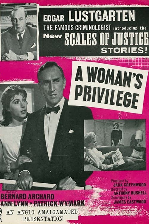 A Woman's Privilege (1962) poster