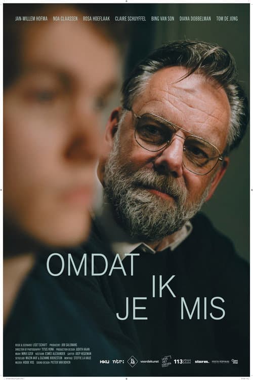 Omdat ik je mis (2025) poster
