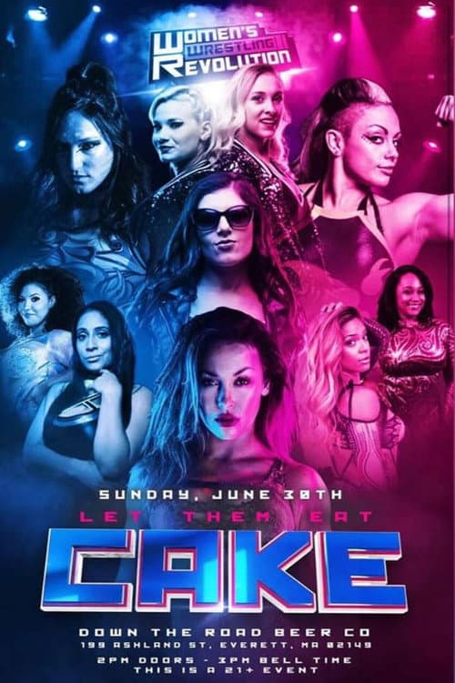 WWR Let Them Eat Cake (2019) poster