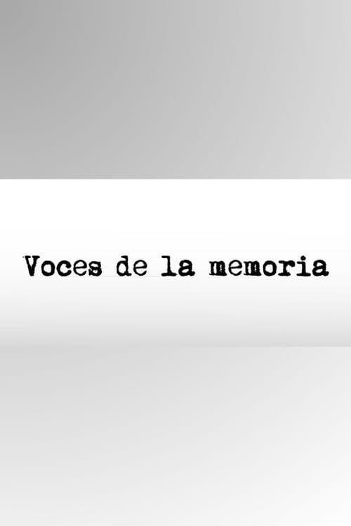 Voces de la memoria (2007) poster