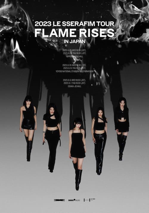Flame Rises - Le Sserafim Tour in Japan 2023 (2023) poster
