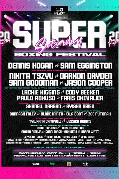 Dennis Hogan vs. Sam Eggington (2022) poster