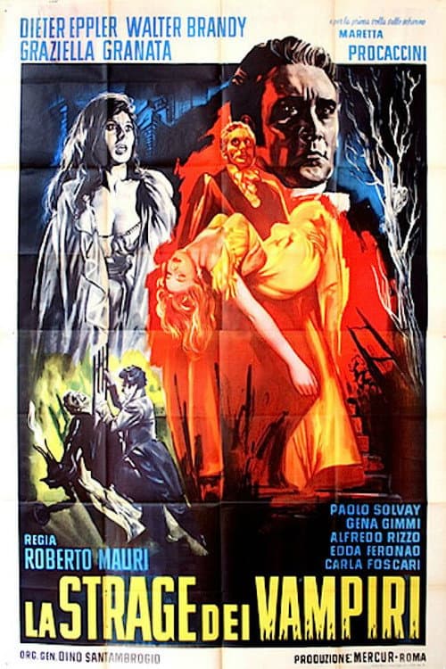 La strage dei vampiri (1962) poster