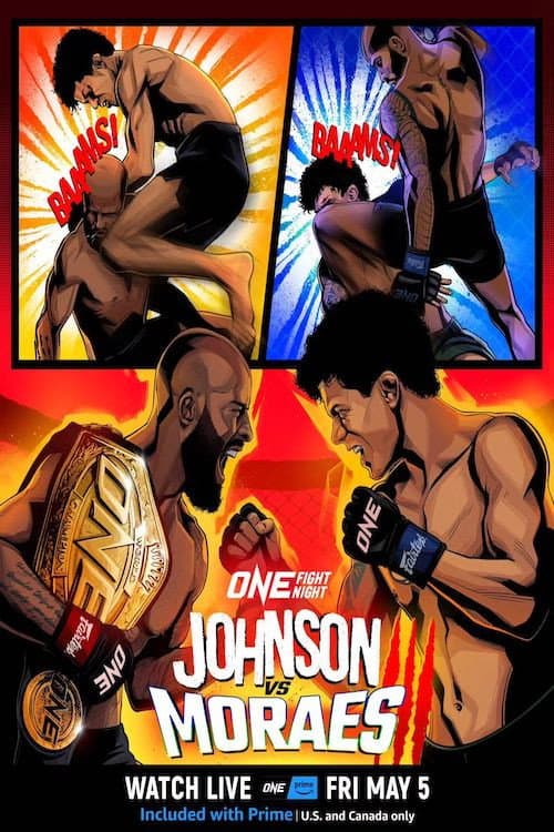 ONE Fight Night 10: Johnson vs. Moraes 3 (2023) poster