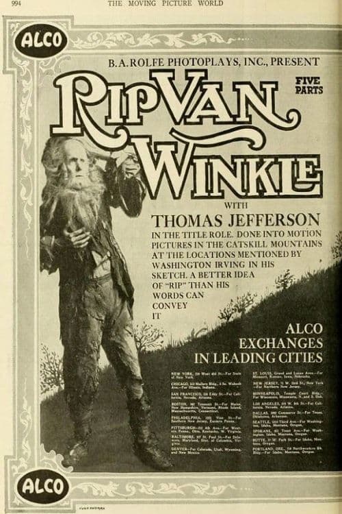 Rip Passing Over the Mountain (1896) poster