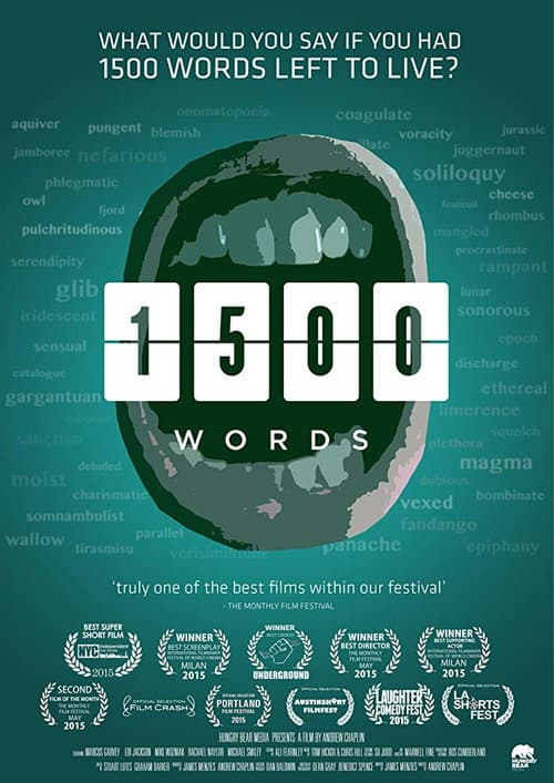1500 Words (2014) poster