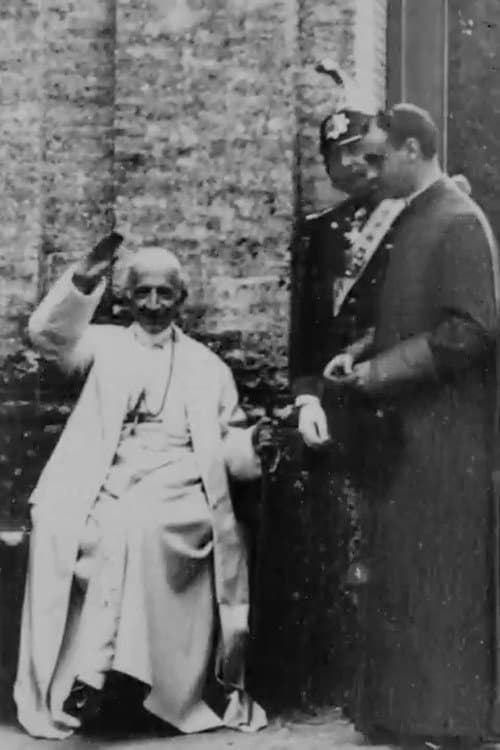 Pope Leo XIII Leaving Carriage and Being Ushered Into Garden, No. 104 (1898) poster