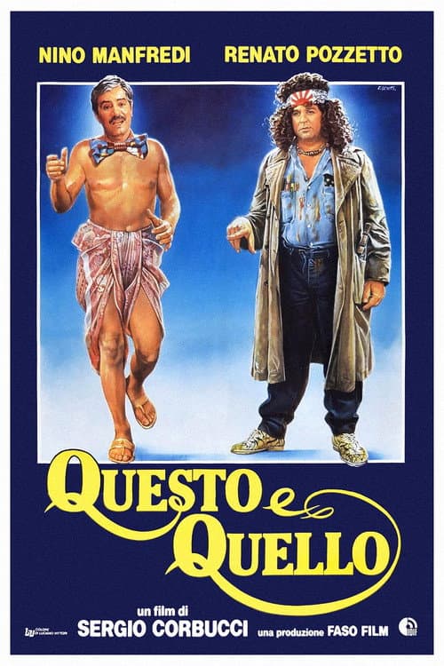 Questo e quello (1983) poster