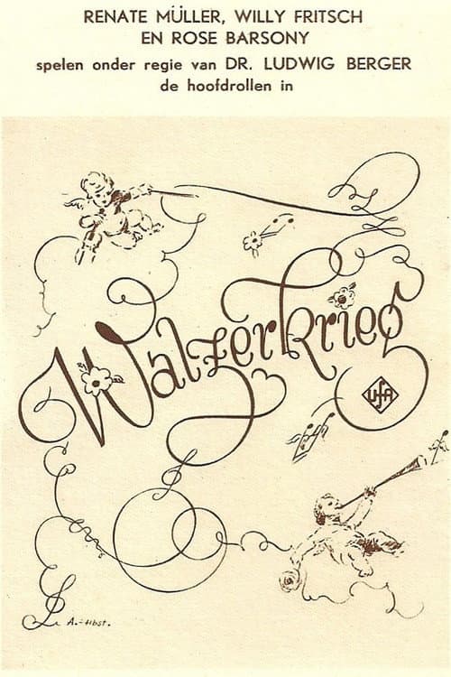 Walzerkrieg (1933) poster