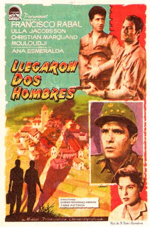 Llegaron dos hombres (1959) poster