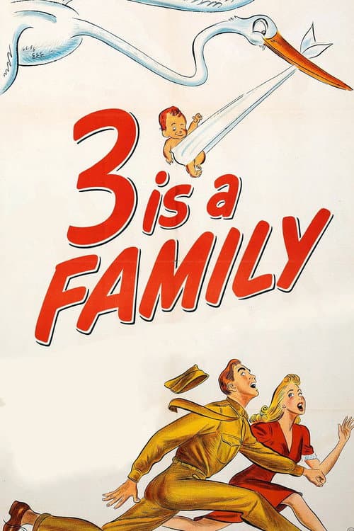 3 Is a Family (1944) poster