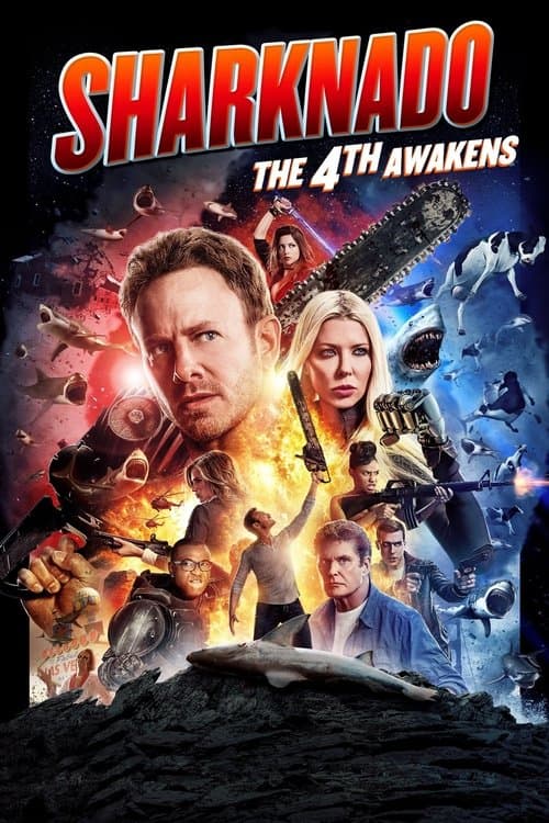 Sharknado 4 - The 4th Awakens (2016) poster