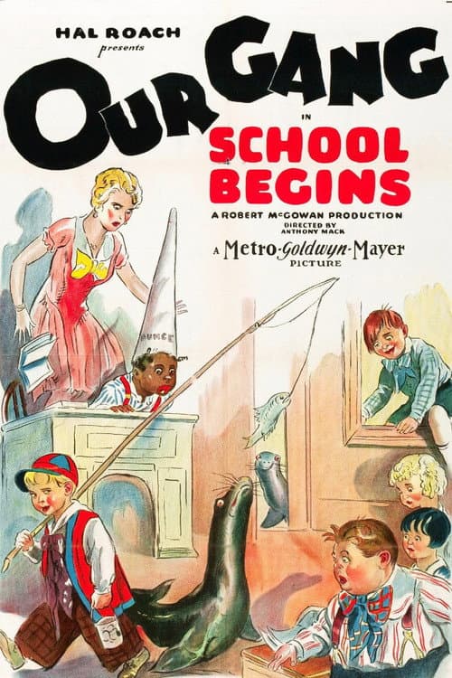 School Begins (1928) poster