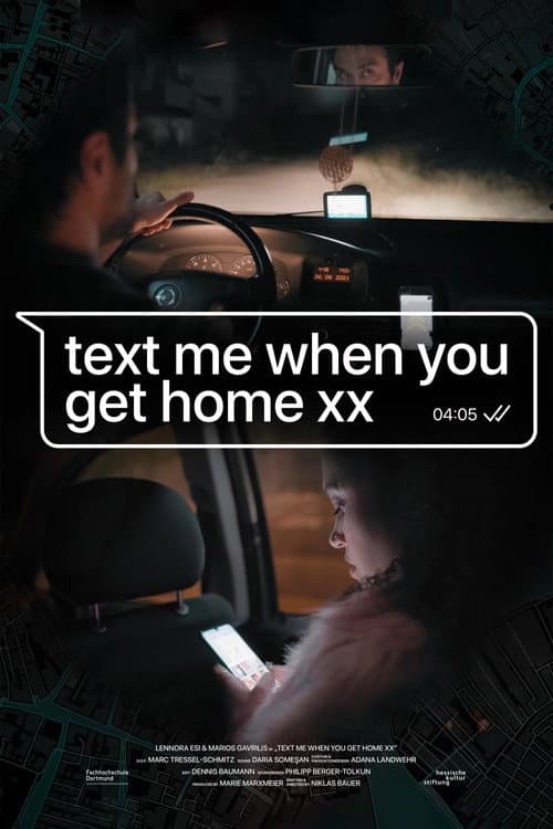 Text me when you get home XX (2022) poster