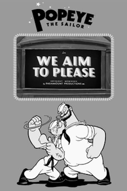 We Aim to Please (1934) poster