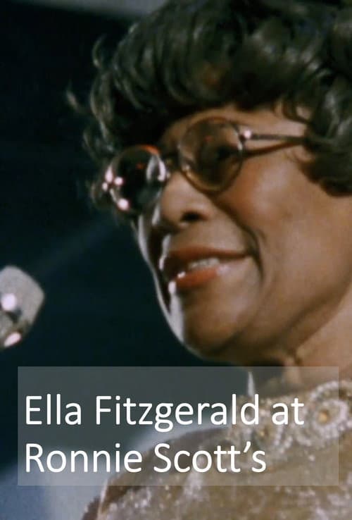 Ella Fitzgerald at Ronnie Scott’s (1974) poster
