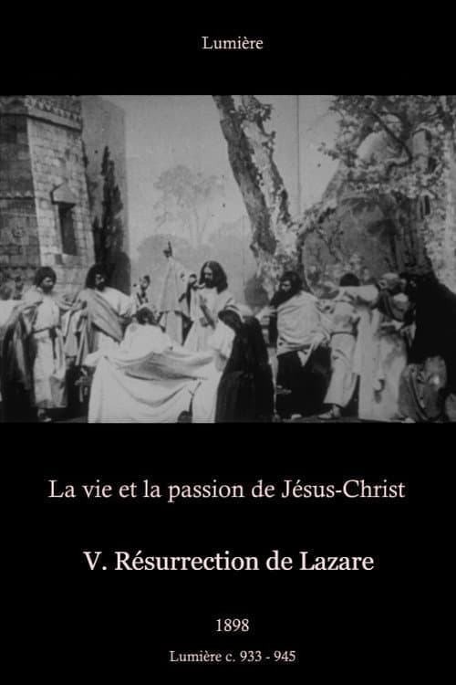 V. Résurrection de Lazare (1898) poster