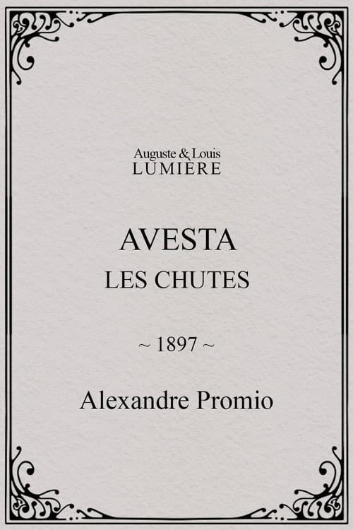 Avesta : les chutes (1897) poster