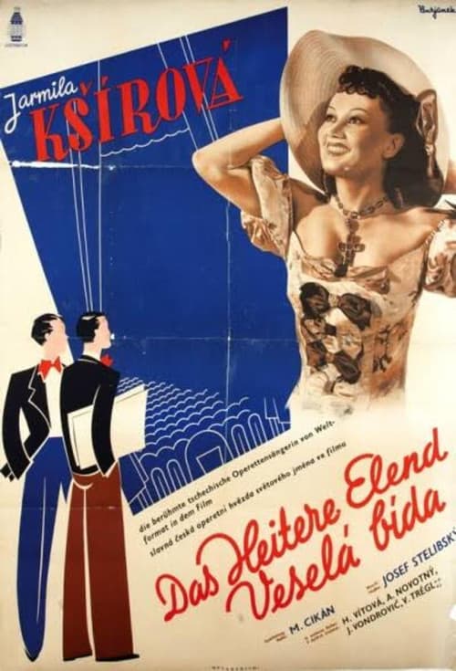 Veselá bída (1939) poster