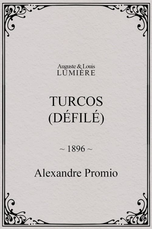 Turcos (défilé) (1896) poster
