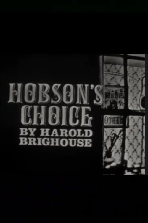 Hobson's Choice (1962) poster