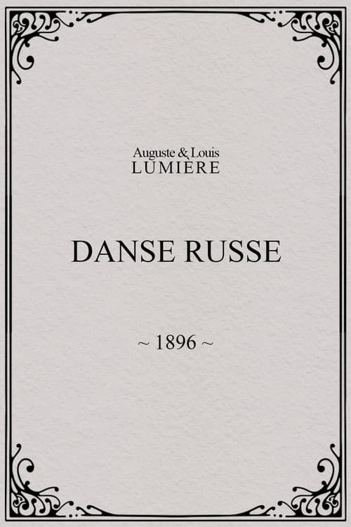 Danse russe (1896) poster