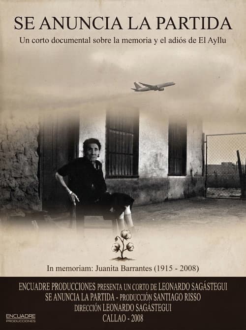 Se anuncia la partida (2008) poster