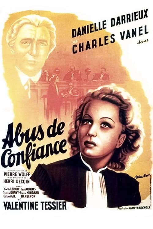 Abus de confiance (1937) poster