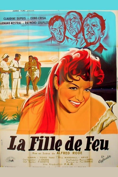 La Fille de feu (1958) poster