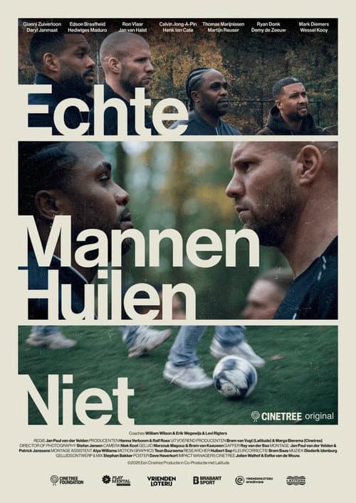 Echte Mannen Huilen Niet (2026) poster