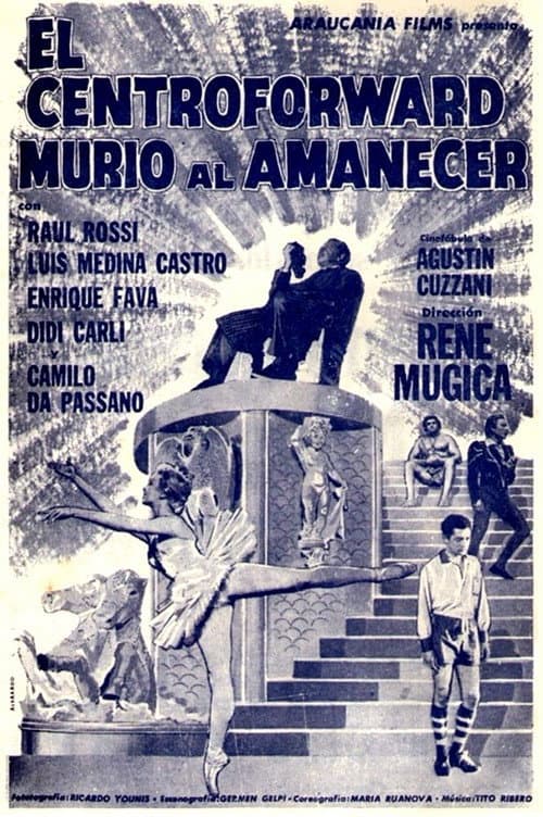 El centroforward murió al amanecer (1961) poster