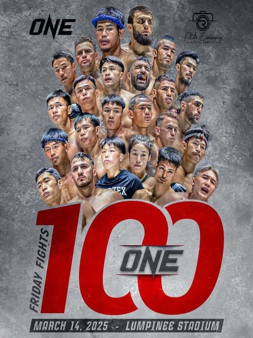 ONE Friday Fights 100: Muangthai vs. Abdulmedzhidov (2025) poster