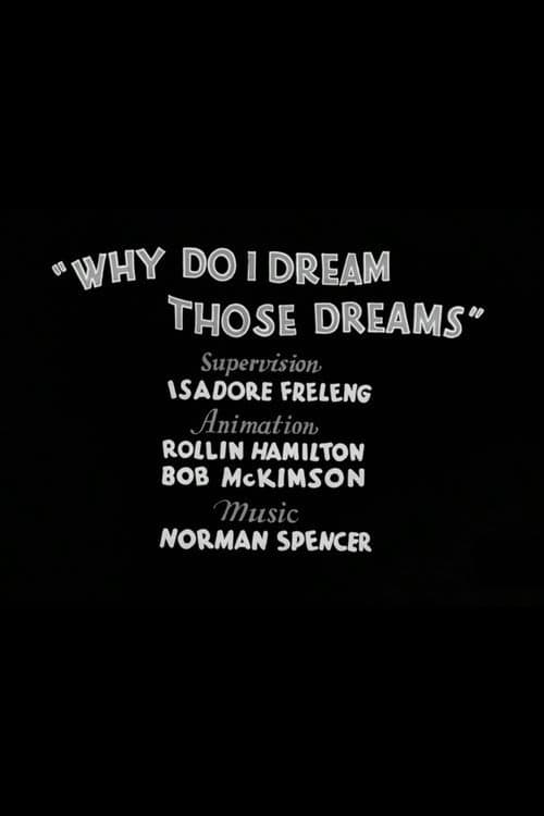 Why Do I Dream Those Dreams (1934) poster